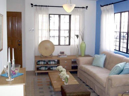 Interior Living Room Design with Simple Architecture